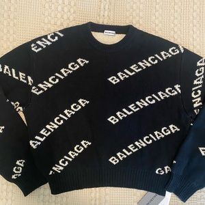 Authentic Balenciaga Sweater (Brand New, With Tags!) No Flaws. XL